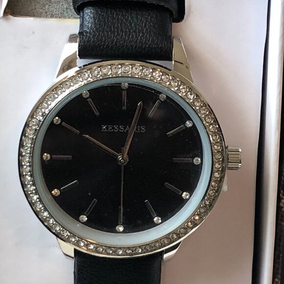 Kessaris - Watch - Black - Snake Print - Picture 4 of 6